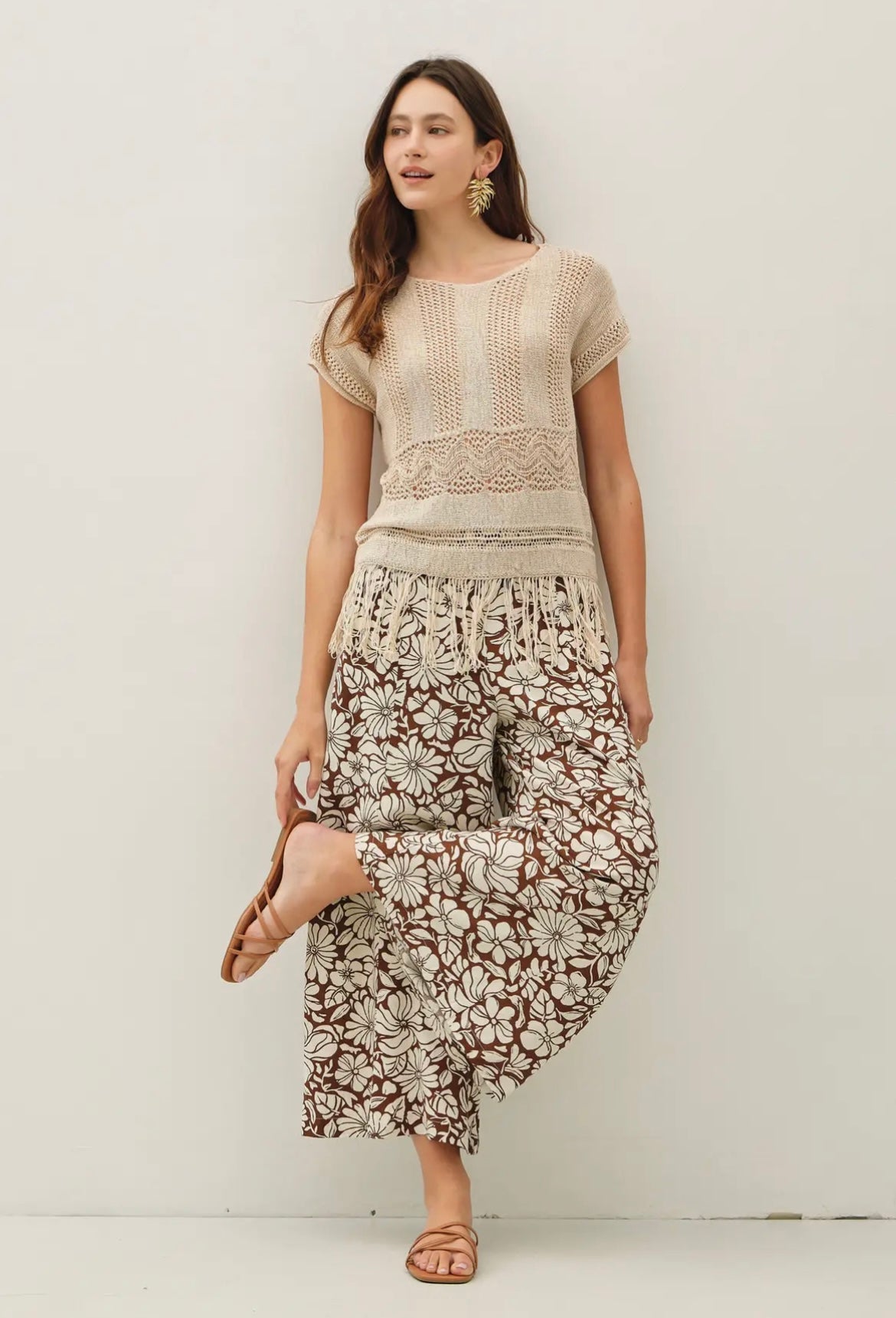Bloom wide leg Palazzo Pants