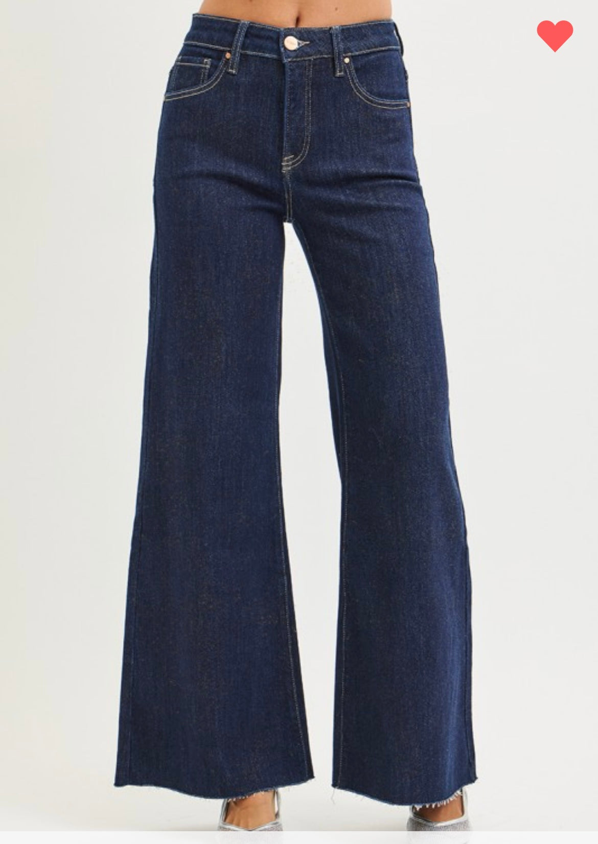 The Column, Gold luxe tummy control palazzo jean