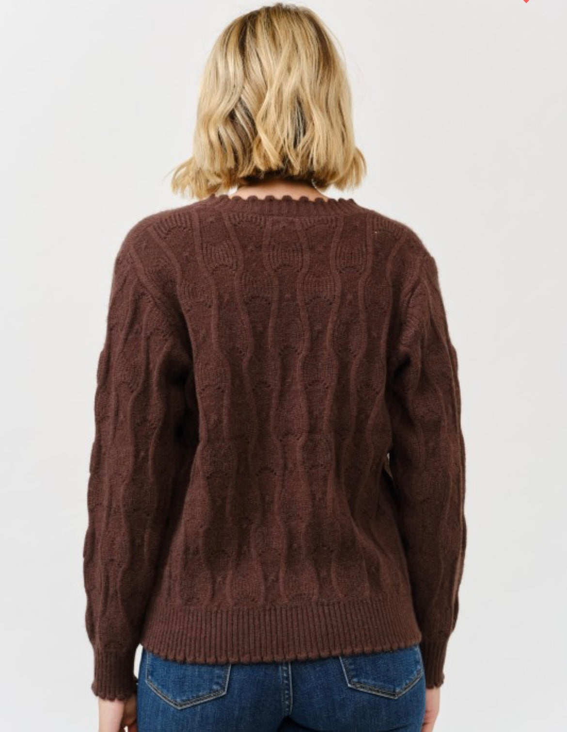 Maison, elegant statement cardigan