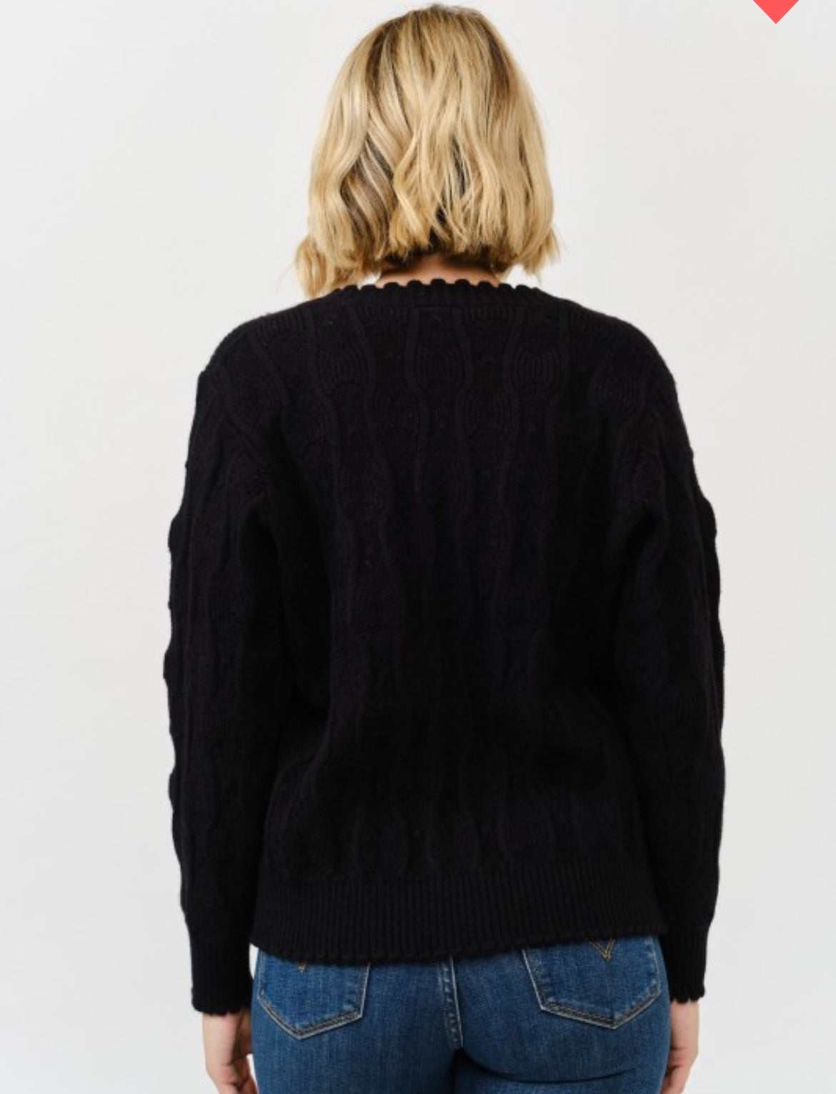 Maison, elegant statement cardigan