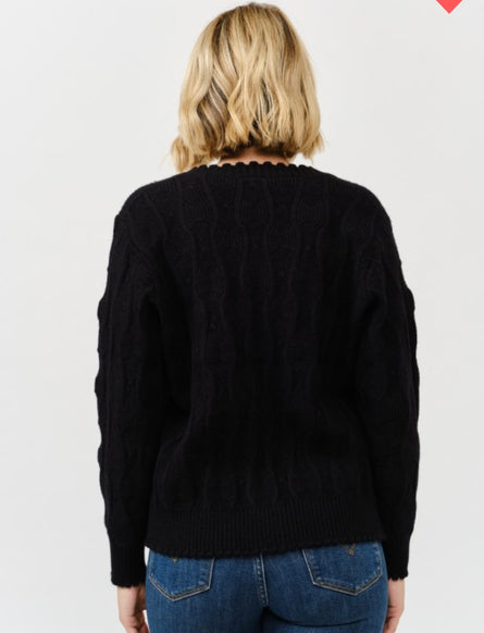 Maison, elegant statement cardigan