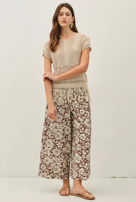 Bloom wide leg Palazzo Pants
