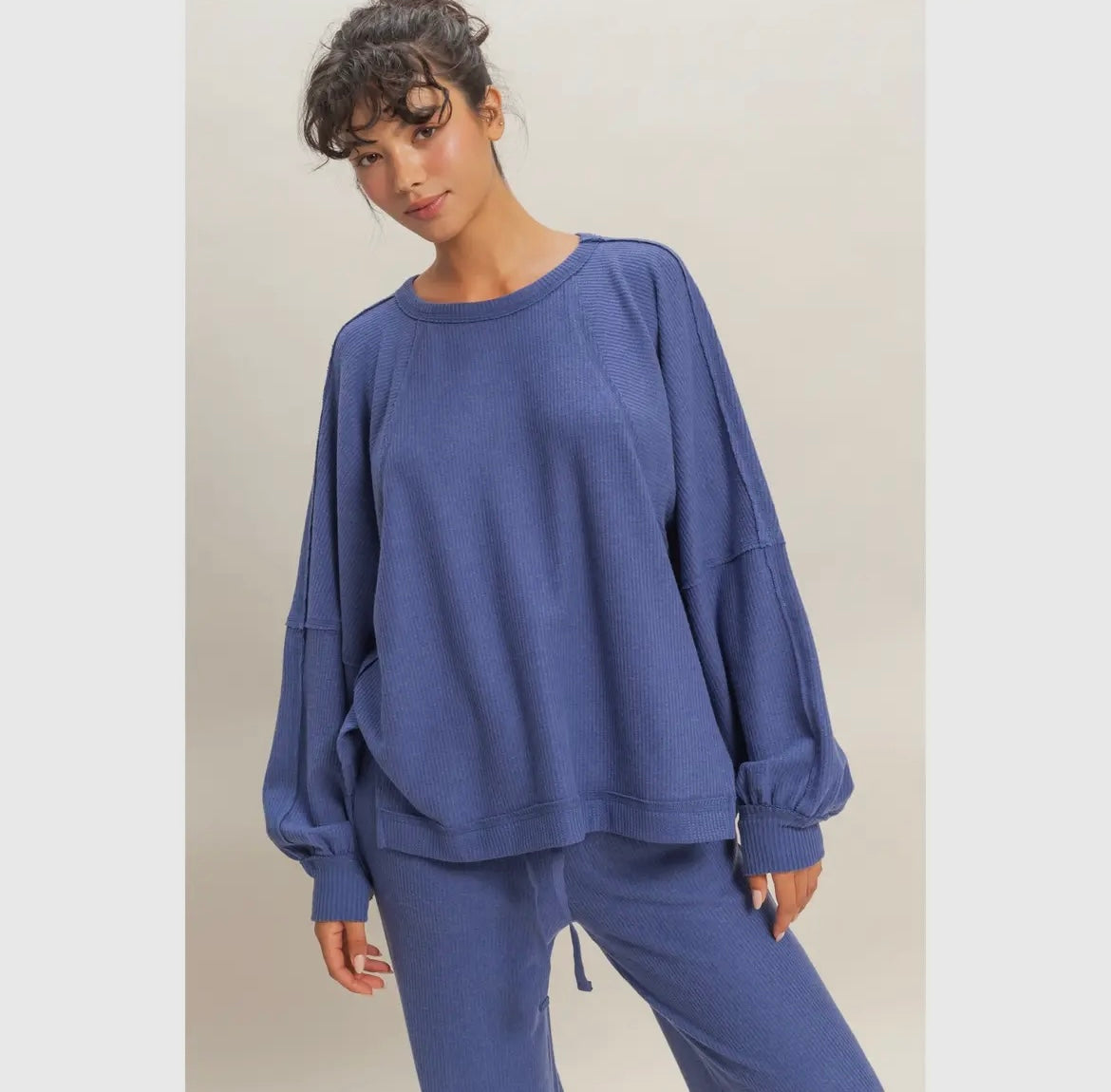 Cloud Nine, Brushed Waffle knit set