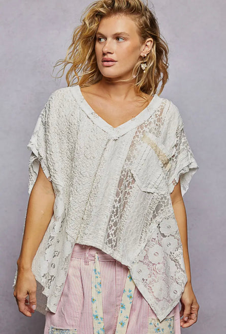 The Heirloom Lace Boho Top