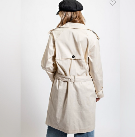 Carrie classic trench coat