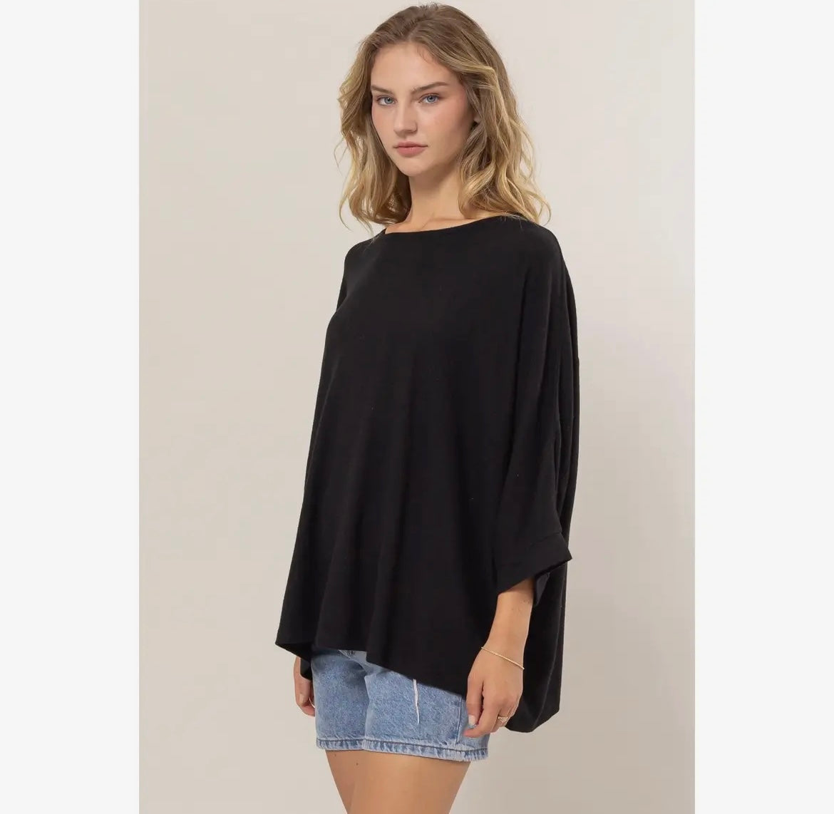 The Everyday Tee, Dolman 3/4 sleeve top
