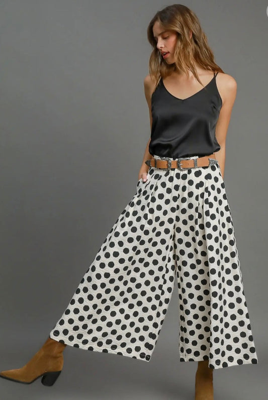 The Parisian Polka Dot Palazzo Pants