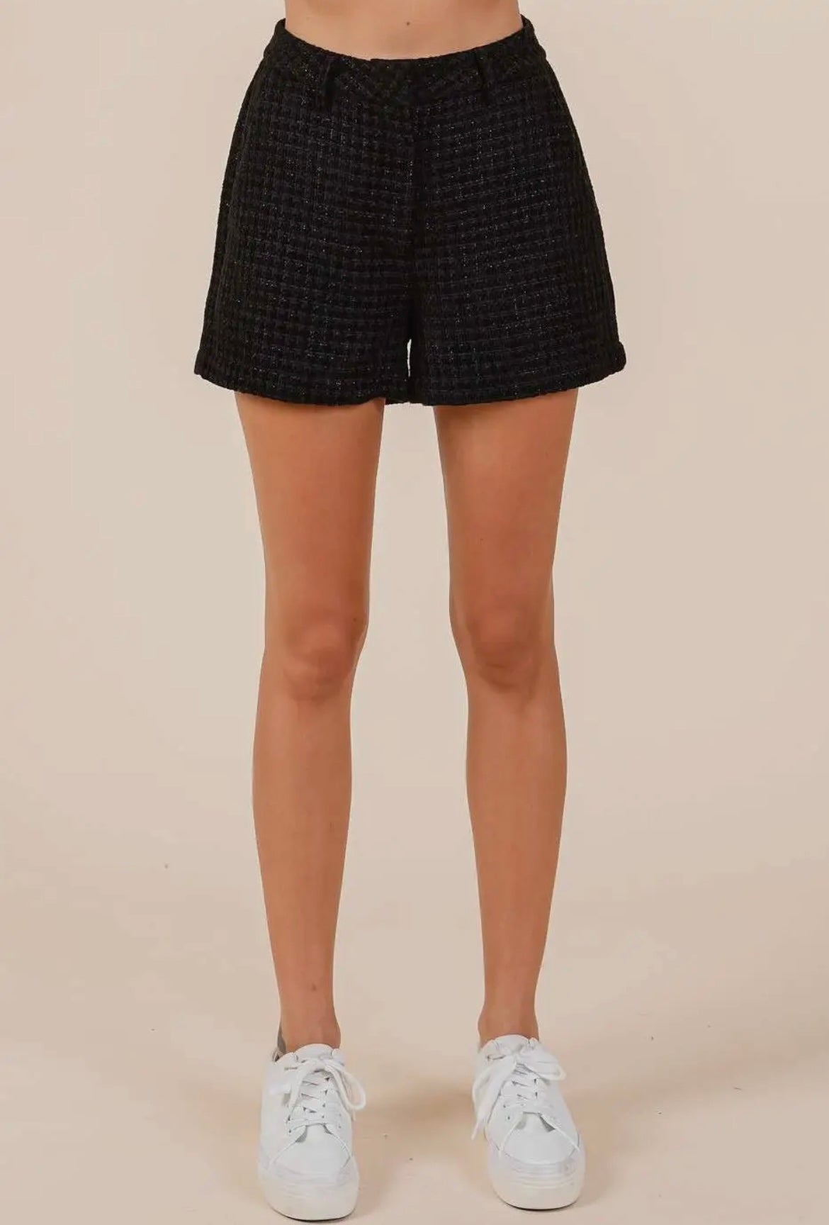 The Chanel, tailored tweed short