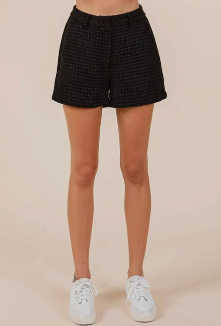 The Chanel, tailored tweed short