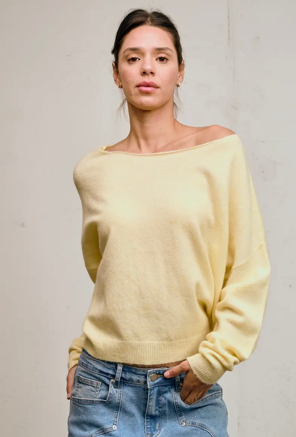 The Soleil soft knit sweater
