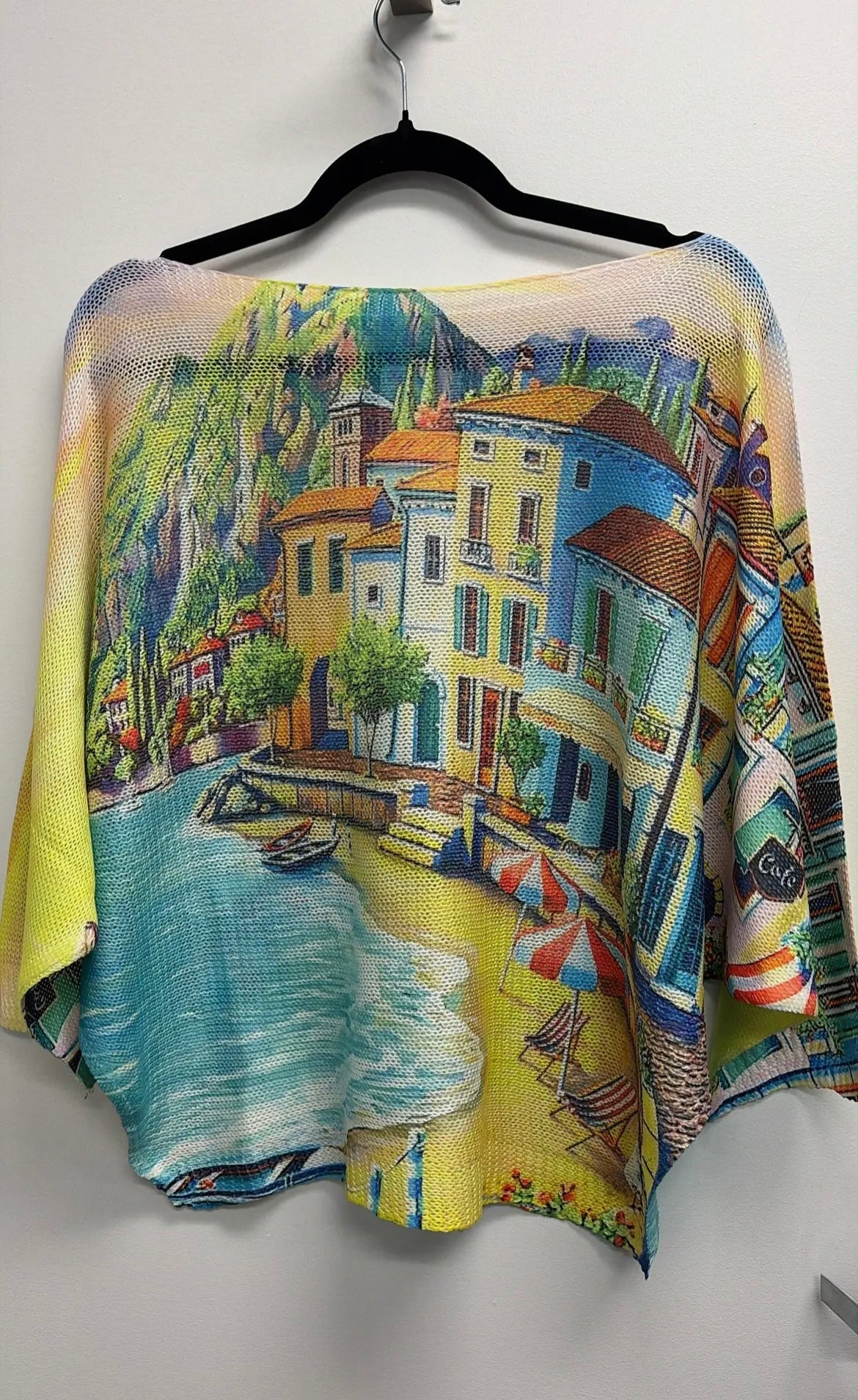 Made in Italy Printed Knit top
