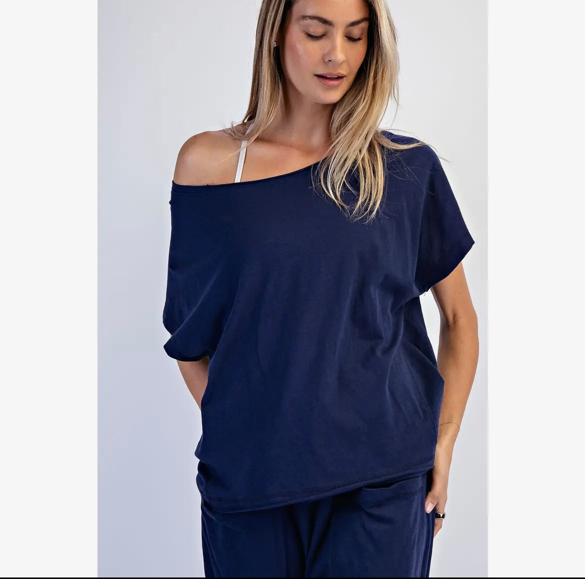 Sunbeam Off-Shoulder Lounge Top