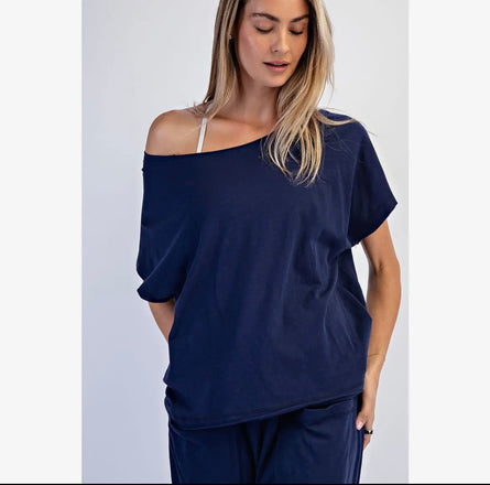 Sunbeam Off-Shoulder Lounge Top