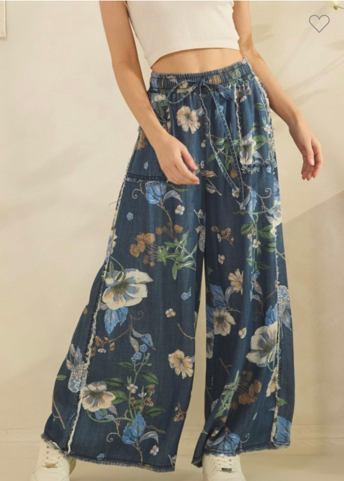 The Meadow Muse Floral Wide Leg Pants