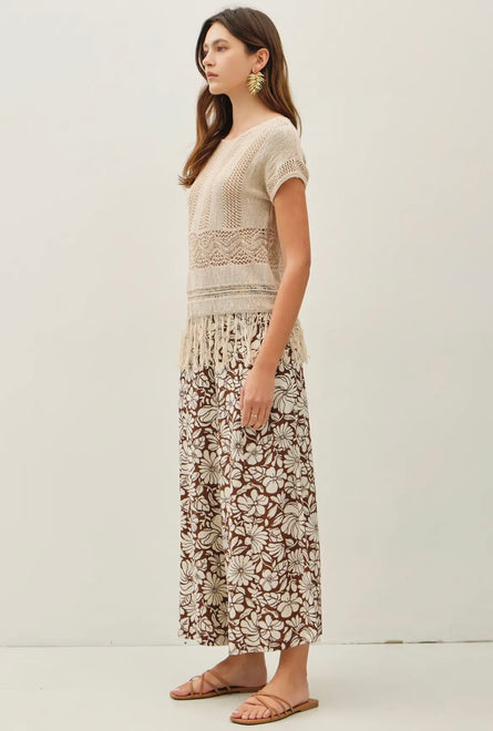 Bloom wide leg Palazzo Pants