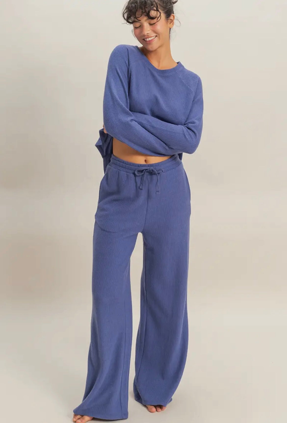 Cloud Nine, Brushed Waffle knit set