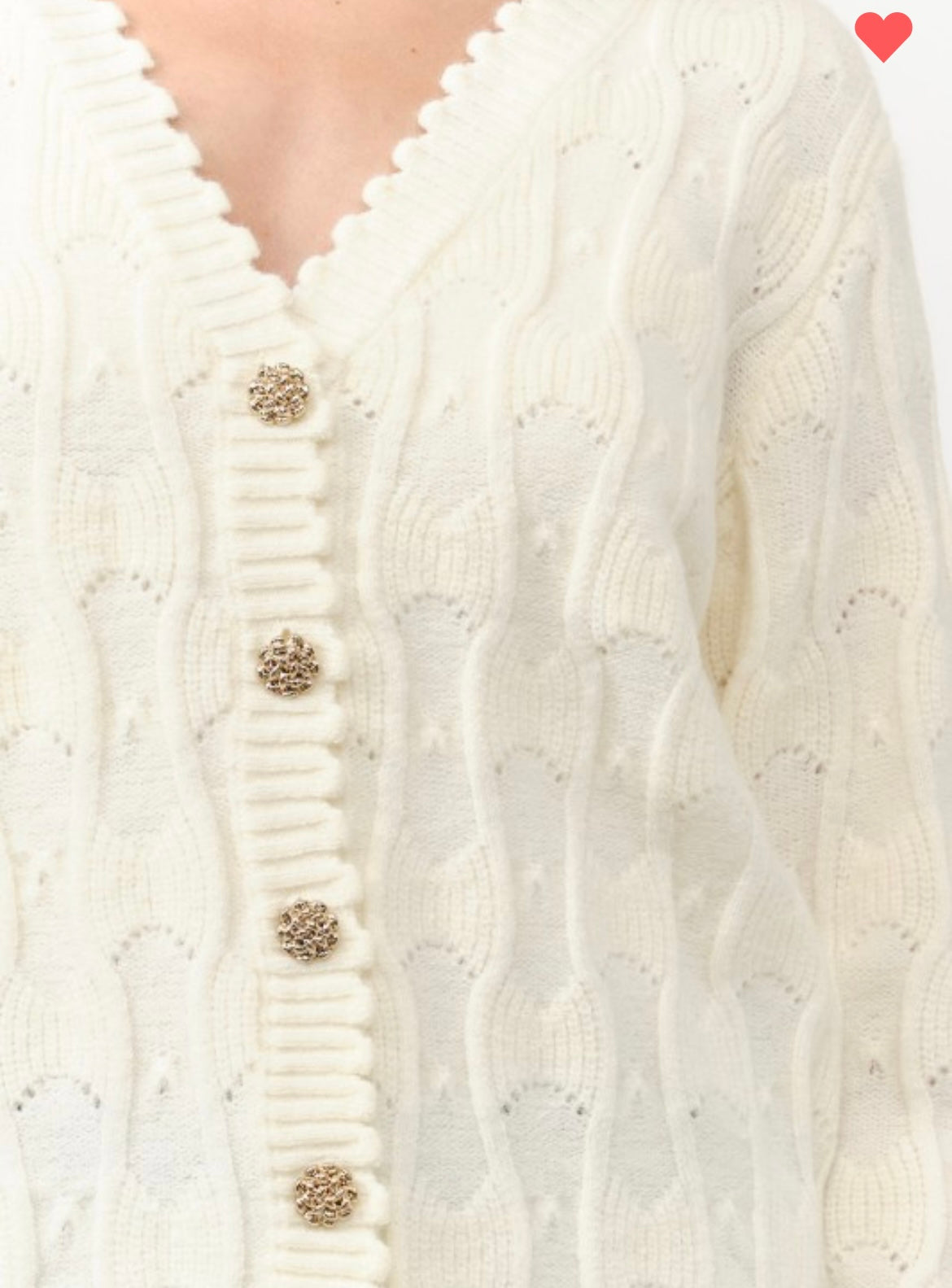 Maison, elegant statement cardigan