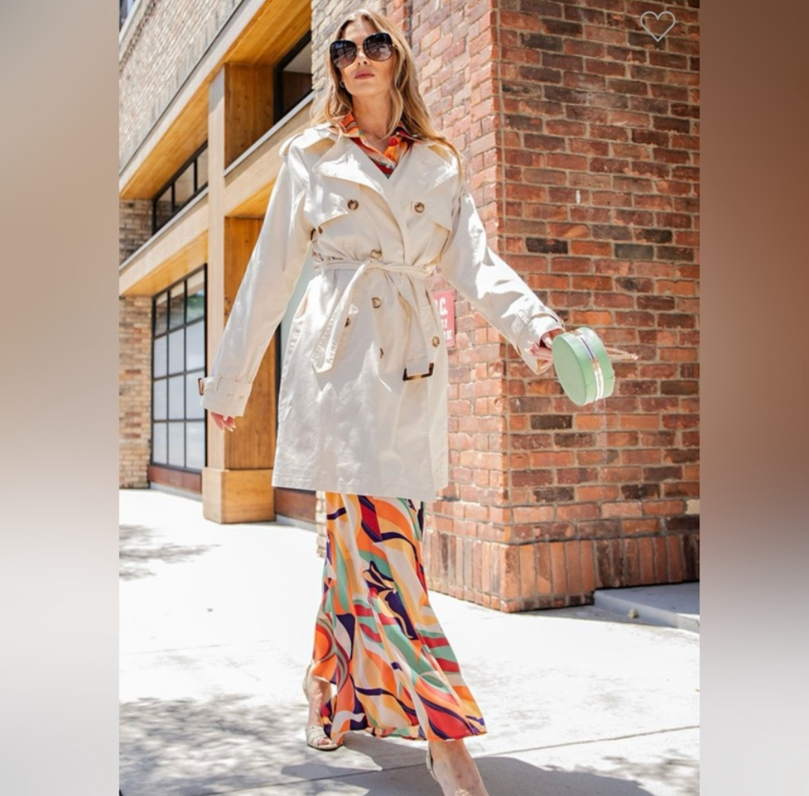 Carrie classic trench coat