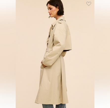 The Classic Trench, fully lined cotton trench
