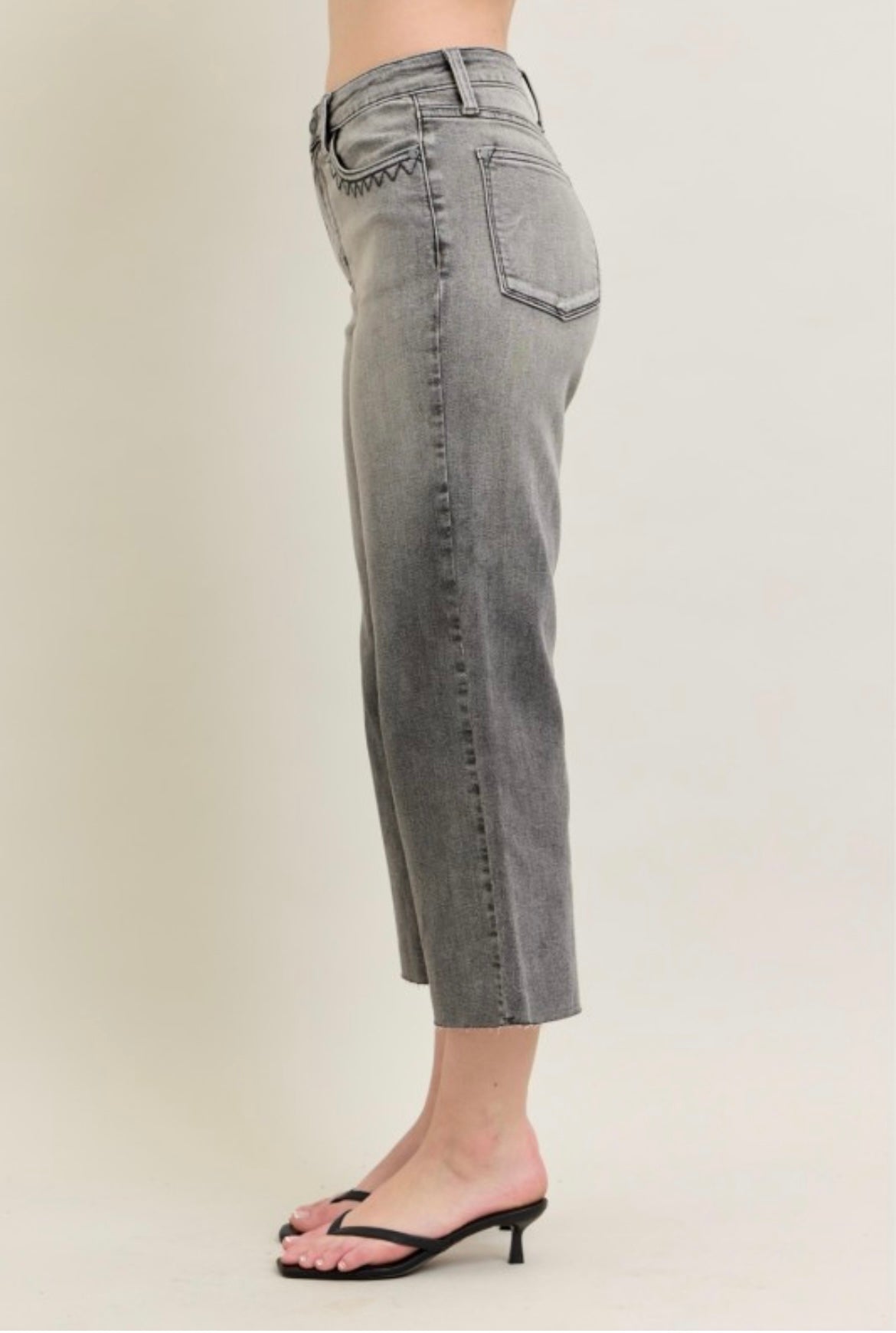 Jolie, Vintage Washed wide leg jeans