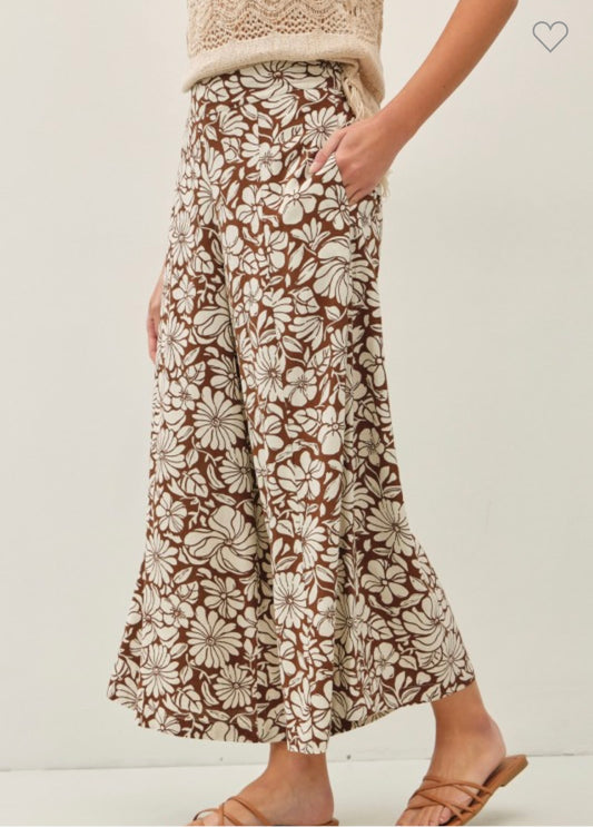 Bloom wide leg Palazzo Pants
