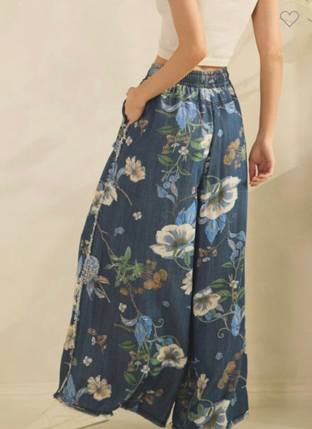 The Meadow Muse Floral Wide Leg Pants