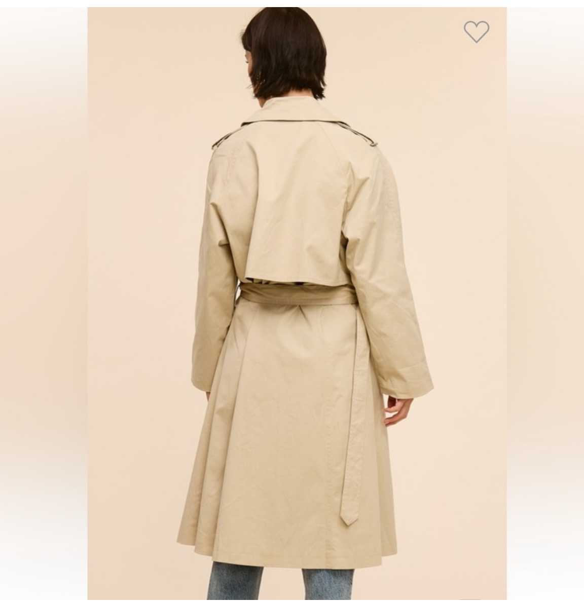 The Classic Trench, fully lined cotton trench