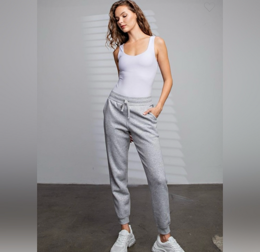 Stella, French terry fleece jogger