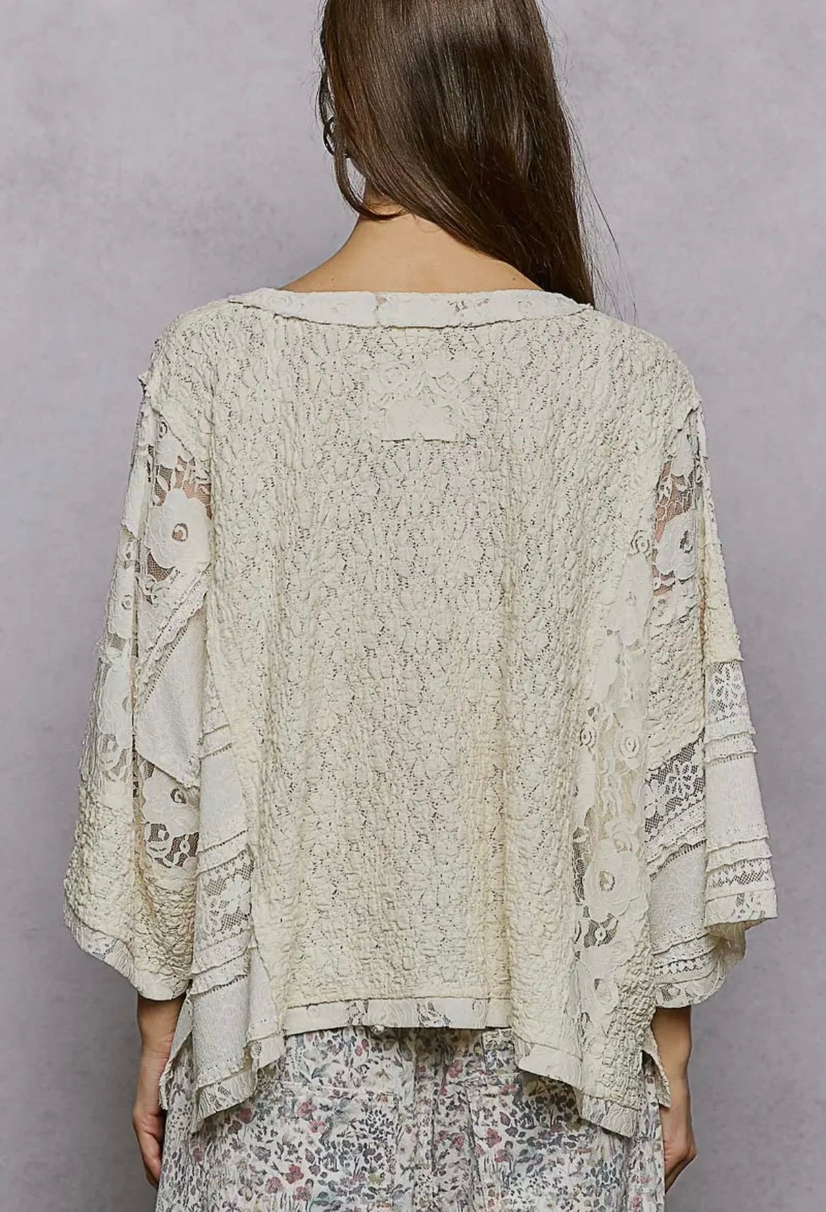 Dream Catcher, romantic lightweight airy lace top