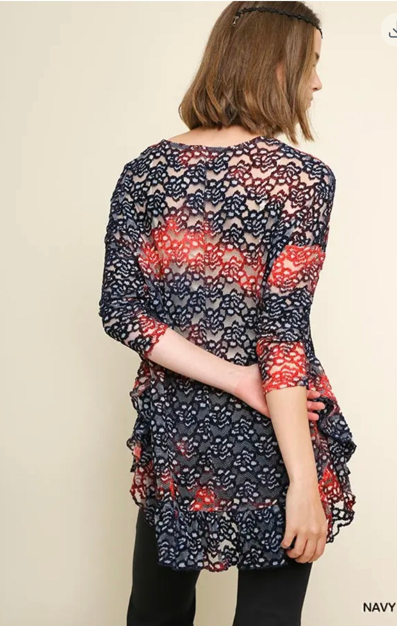 The Stevie Lace Tunic