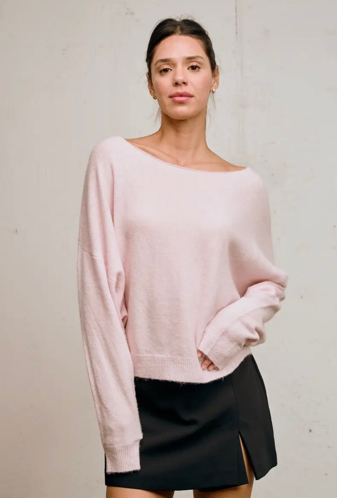 The Soleil soft knit sweater