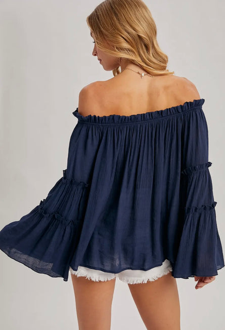 Endless Summer Off Shoulder Boho Top