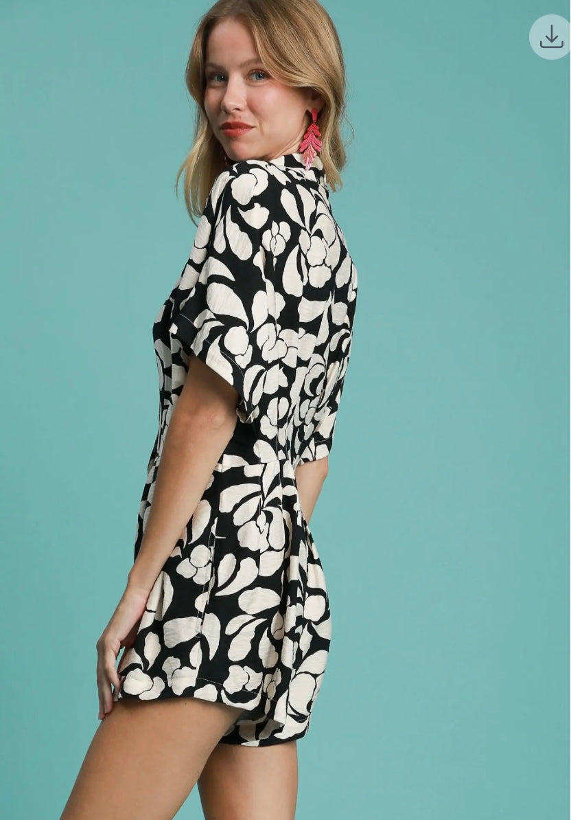 Monaco Bloom Romper