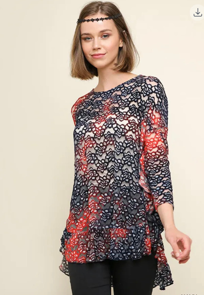The Stevie Lace Tunic