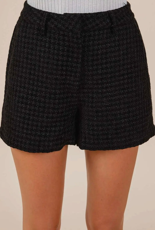The Chanel, tailored tweed short