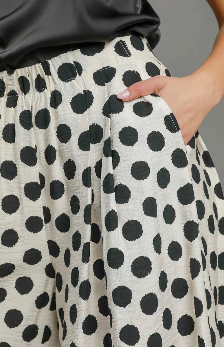 The Parisian Polka Dot Palazzo Pants