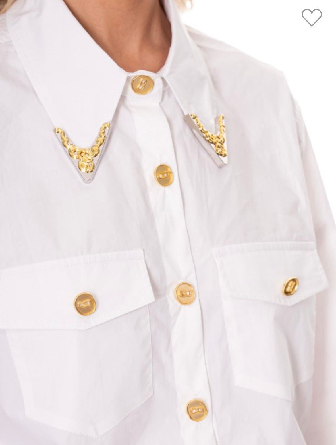 Rive Gauche, Embellished blouse