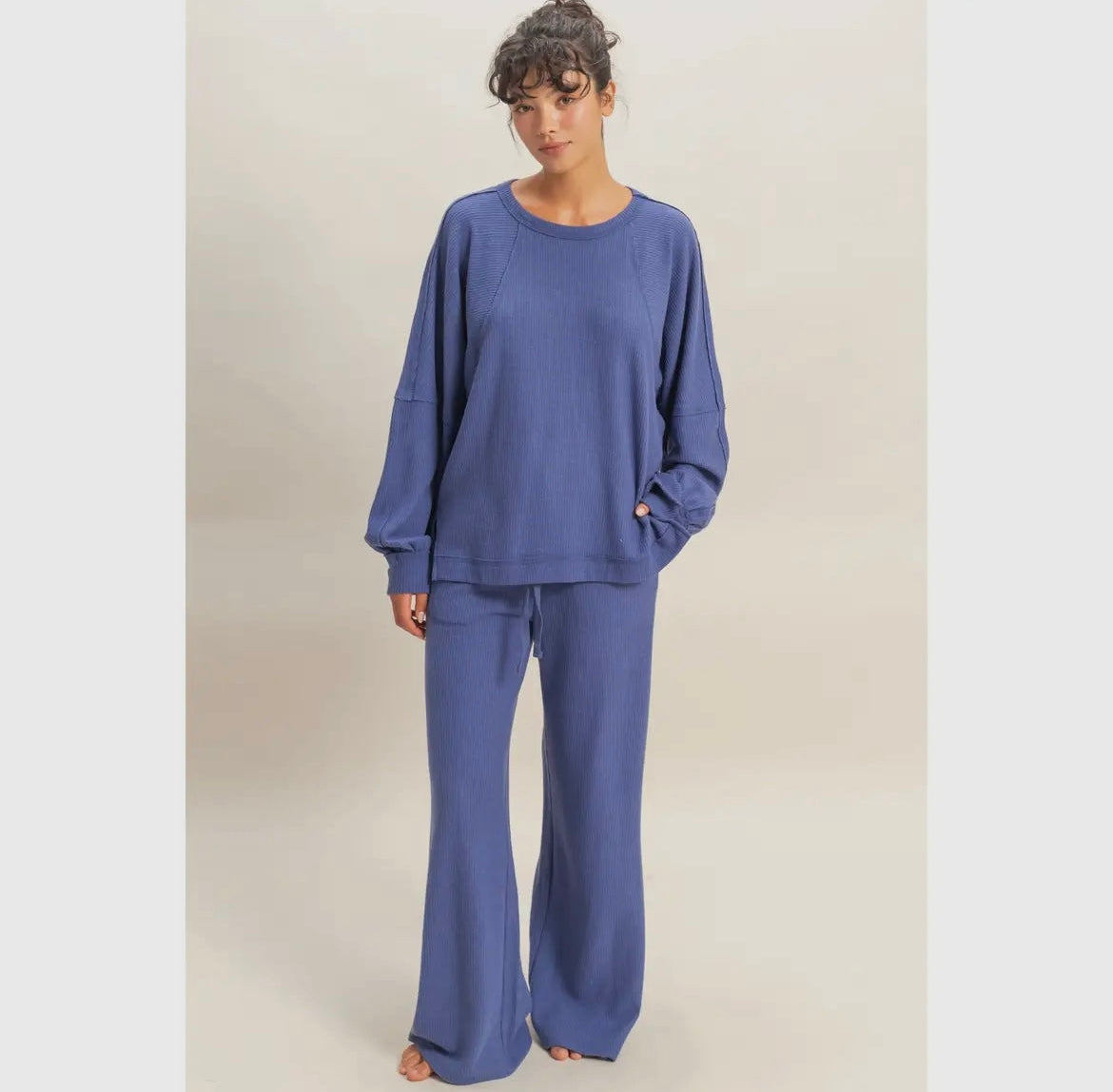 Cloud Nine, Brushed Waffle knit set