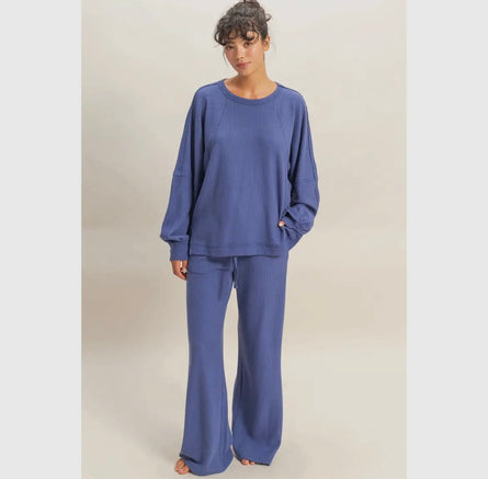 Cloud Nine, Brushed Waffle knit set