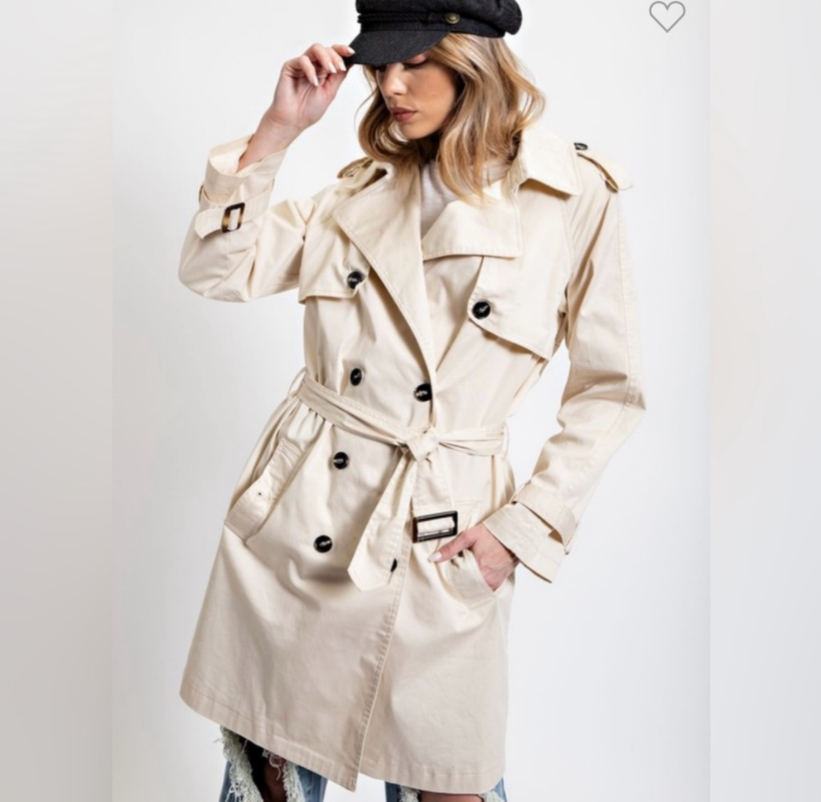 Carrie classic trench coat