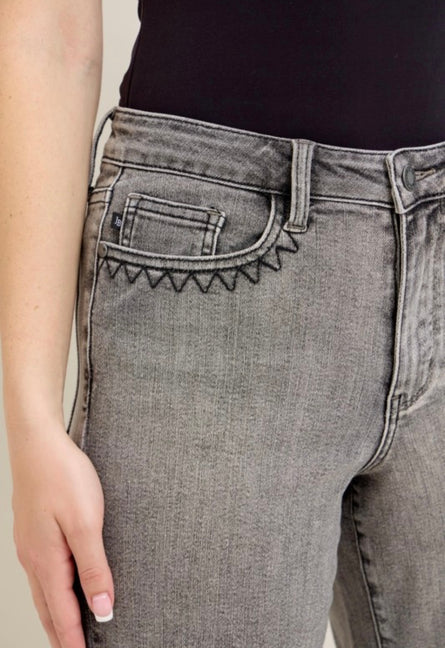 Jolie, Vintage Washed wide leg jeans