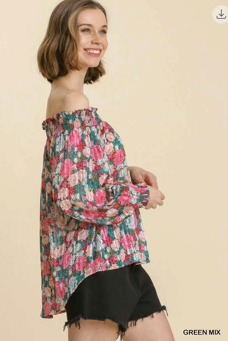 The Garden Party Off Shoulder Blouse