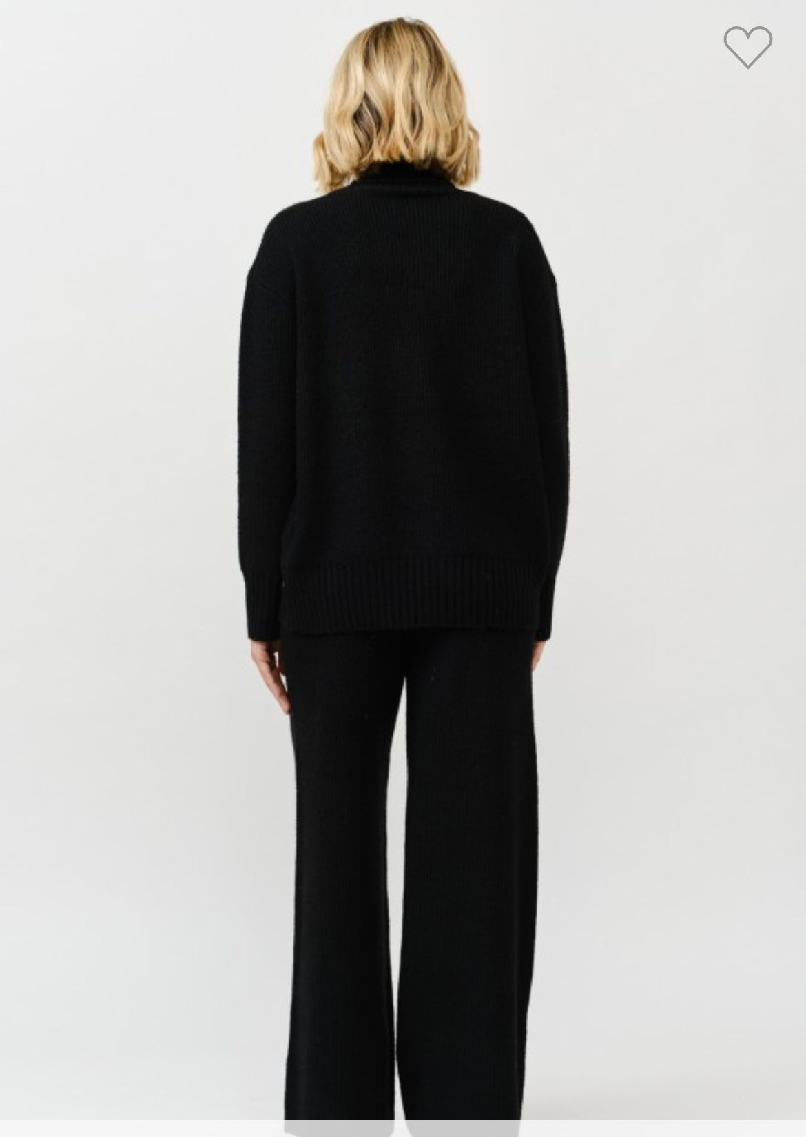 Soft Knit, turtleneck sweater set