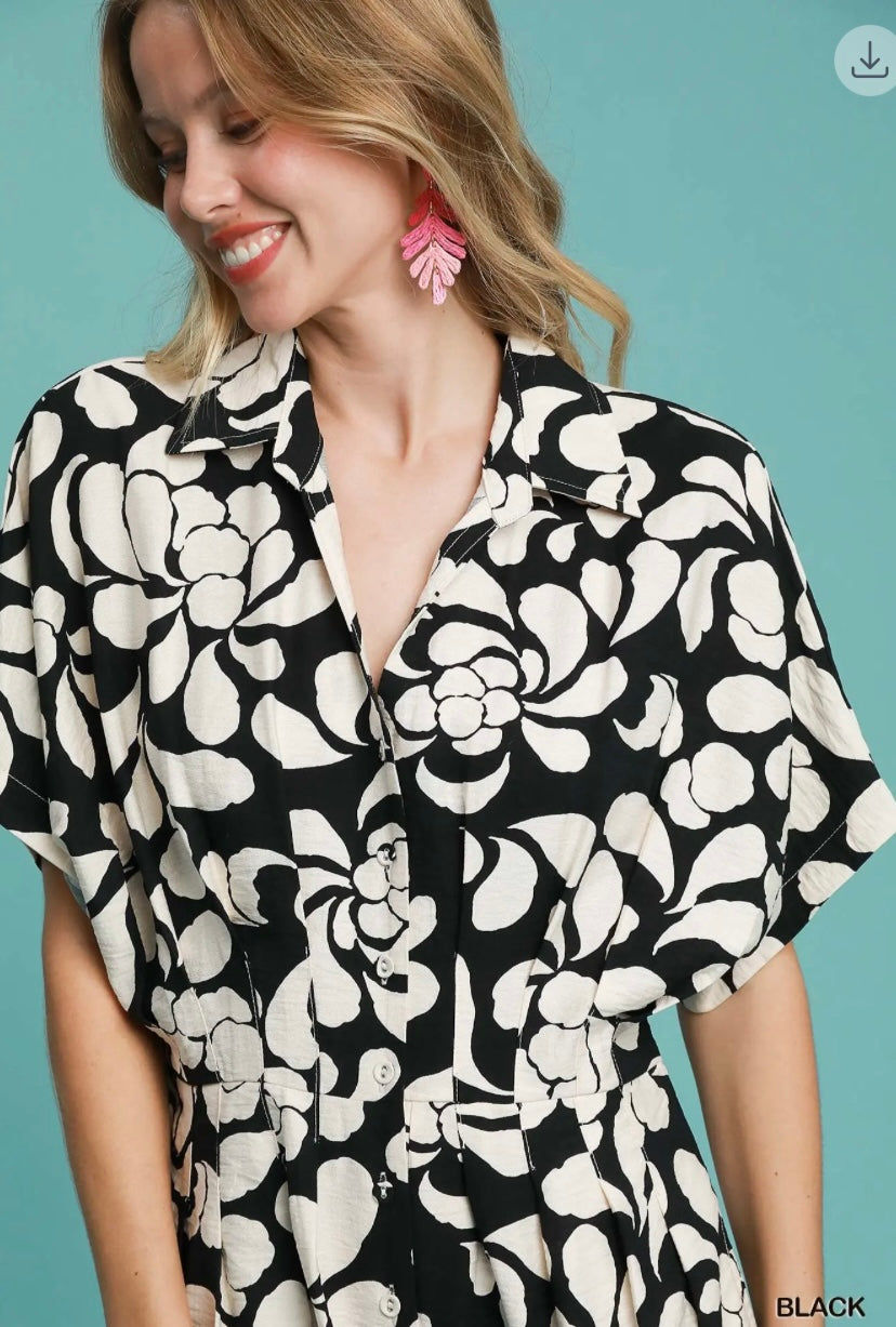 Monaco Bloom Romper