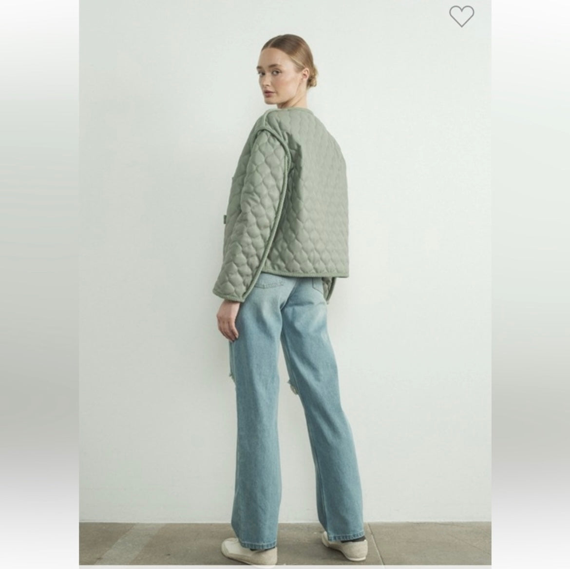 Cloud Nine Quilted Vegan Leather Coat