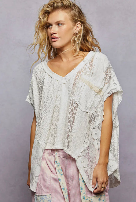 The Heirloom Lace Boho Top